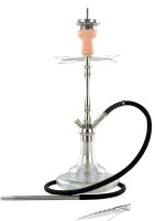 Mata Leon MLS726 Lit Edelstahlshisha 2