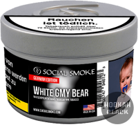 SOCIAL SMOKE Tabak 250g White GMY Bear - gallery