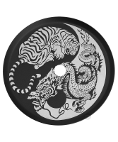 ALPHA Hookah - Dragon VS Tiger - Kohlete gallery