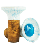 OBLAKO FLOW - Light Blue on Marble White gallery
