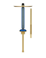 ALPHA Hookah ECHO GOLD - SAPPHIRE BLUE gallery